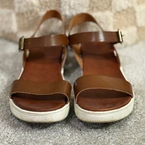 Altar'd State Tan Leather Sandals